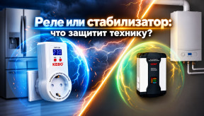 Защита техники во время блэкаутов: реле или стабилизатор для котла, холодильника и всего дома