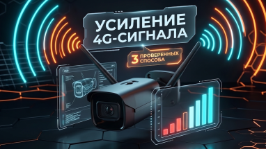 Усиление сигнала 4G-видеонаблюдения: 3 проверенных способа