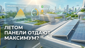 Сколько киловатт генерирует солнечная панель летом: реальный расчет для 10 городов Украины