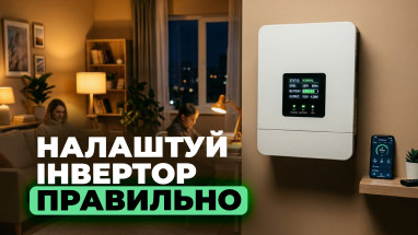 Ваш інвертор навмисно не заряджає батарею. І це правильно