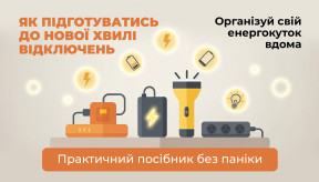 Як підготуватись до нової хвилі відключень: організовуємо "енергокуток" вдома
