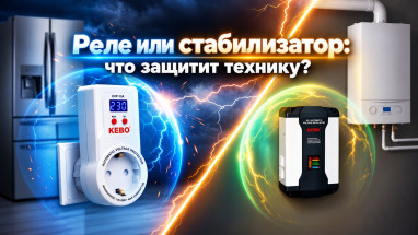 Защита техники во время блэкаутов: реле или стабилизатор для котла, холодильника и всего дома