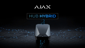Ajax Hub Hybrid: универсальная безопасность и технологичность