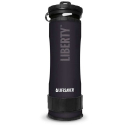 LifeSaver Liberty Black - Портативна пляшка для очищення води