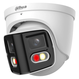 Dahua DH-IPC-PFW2849S-A180-S-PV (2.8мм) – IP-відеокамера (8MP Duo, 180°, ІЧ 25м/LED 20м, PoE, IP67)