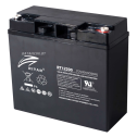 Ritar RT12200 – Акумуляторна батарея (12V, 20Ah, AGM, Макс. струм 200А)