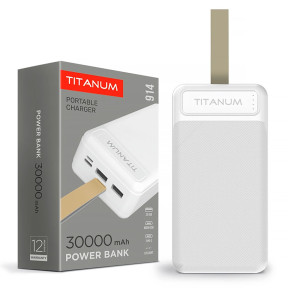 TITANUM 914 White 30000mAh (TPB-914-W) - Повербанк в Украине