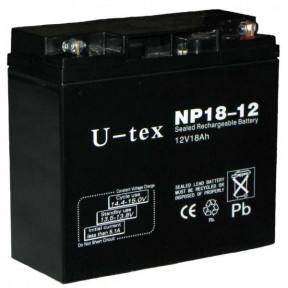 Аккумулятор U-tex PRO 12В / 17 Ah