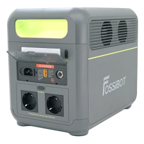 FOSSiBOT F1200 – Зарядна станція (1200 Вт, 1024 Вт·год, LiFePO4, 2xAC 230В, USB-C 100 Вт) зображення