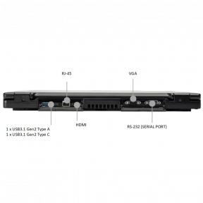 Durabook S15AB 15FHD AG/Intel i5-8265U/8/256F/int/W10P Ноутбук Ціна