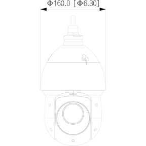 Dahua Technology SD49425GB-HNR - 4Мп PTZ-камера Starlight з 25-кратним зумом Ціна