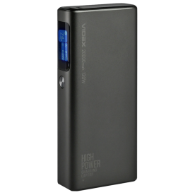 VIDEX VPB-323 – Зовнішній акумулятор (20000mAh, 130W, PD 100W, LCD)