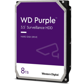 Жесткий диск Western Digital Purple 8TB 5400rpm 256MB WD85PURZ 3.5 SATA III купить