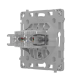 Ajax OutletCore (LAN) Vertical White - Механізм розетки