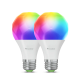 Розумна лампа Nanoleaf Essentials Smart Bulb, A60, E27, 9 W, Wi-Fi, Apple Homekit, Matter — 2 шт.