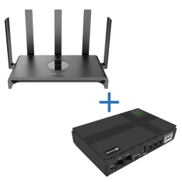 Ruijie Reyee RG-EW1300G + VIA Energy Mini UPS - Комплект роутера з безперебійним живленням