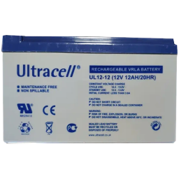 Ultracell UCG 12-12 AGM 12V 12 Ah - Акумуляторна батарея