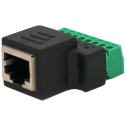 Разъем RJ-45(F) (8 контактов) с клеммами под кабель
