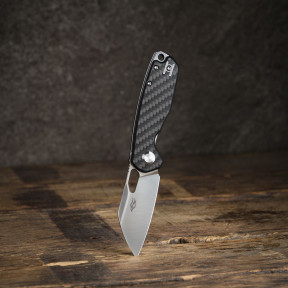 Нож складной Firebird FH924-CF черное тиснение в Украине