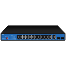 Ewind EW-ES2028CF-AP – 24-портовый неуправляемый PoE коммутатор