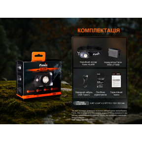 Ліхтар налобний Fenix HL45R LED з безконтактним датчиком купити
