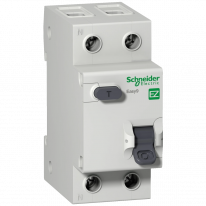 Schneider Electric EZ9D34625 Easy9, 1Р+N, 25А 30мА AC Диференційний автоматичний вимикач