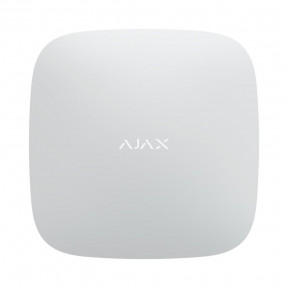 Комплект Ajax StarterKit Plus Білий + Реле Ajax WallSwitch + Кульовий кран HC 220 + 2 датчика витоку Ajax LeaksProtect зображення