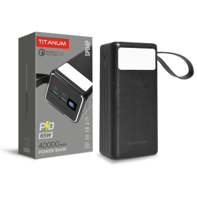 TITANUM TPB-SP04P PD65W Black - Повербанк - фото №7 TITANUM TPB-SP04P PD65W Black - Повербанк купити