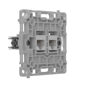 Ajax OutletCore (LAN) Vertical White - Механизм розетки фото