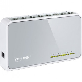 TP-LINK TL-SF1008D - 8-портовый 10/100 Мбит/с настольный коммутатор