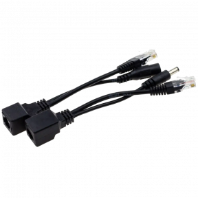 SEVEN P-731 PoE SET black - Адаптер - фото №1 SEVEN P-731 PoE SET black - Адаптер купити