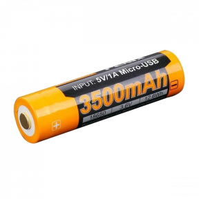Аккумулятор (microUSB разъем) Fenix ​​18650 3500mAh Lithium 1шт ARB-L18-3500U купить