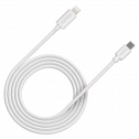 Canyon CFI12B Белый (Lightning – USB-C, 2 м) - Кабель для зарядки и синхронизации данных
