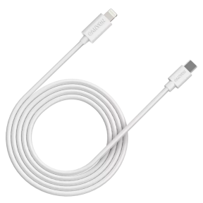 Canyon CFI12B Белый (Lightning – USB-C, 2 м) - Кабель для зарядки и синхронизации данных купить