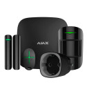 Ajax StarterKit Чорний + Ajax Socket Чорна - Комплект охоронної сигналізації