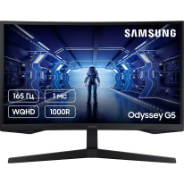 Samsung Odyssey Gaming G55C (LS27CG550EIXCI) - Ігровий монітор (27″, 2560 × 1440)