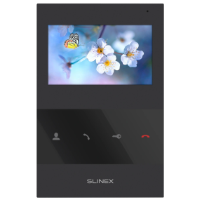 Slinex SQ-04 (Black) + ML-16НD (Black) - Комплект відеодомофону зображення