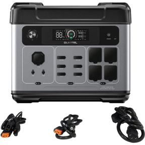 Портативна зарядна станція OUKITEL P2001E PLUS (2048 Вт·год, 2400 Вт, LiFePO4, UPS) в Україні