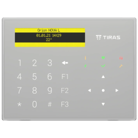 Клавиатура Tiras K-GLCD+(white)