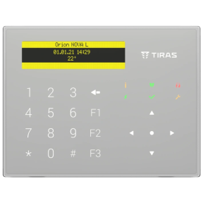 Клавиатура Tiras K-GLCD+(white) купить