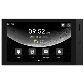 Видеомонитор Dnake H616 BLACK 8' Android 10