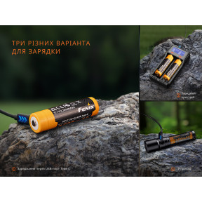 Аккумулятор 18650 Fenix ​​(3400 mAh) Type-C V3.0 купить