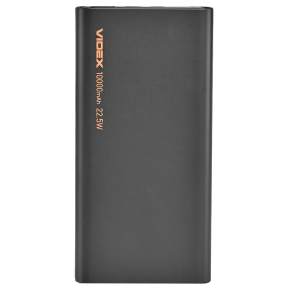 VIDEX VPB-310 22.5W Black - Повербанк 10000mAh зображення