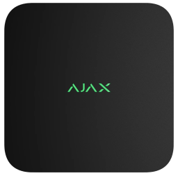 Ajax NVR DC (8ch) (8EU) black - Мережевий відеореєстратор