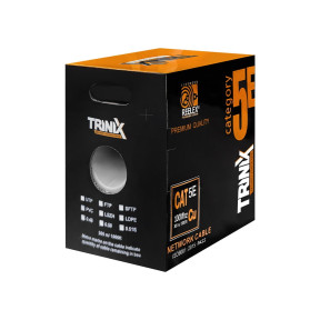 Кабель витая пара FTP CAT5E CU 0.51mm PVC Indoor Trinix 305m в Украине