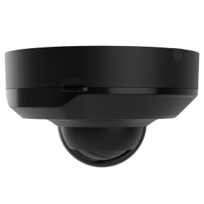 Ajax DomeCam Mini HL (8 Mp/4 mm) black – IP видеокамера (8МП, 4K, ИК+LED 15м, PoE) в Украине