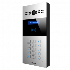 Багатоабонентна інтерком-панель виклику AKUVOX R27A зображення