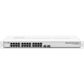 MikroTik CSS326-24G-2S+RM - 24-портовий керований комутатор купити