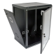 Шафа 19"15U, 600х600х773 акрилове скло,чорна