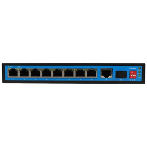 Ewind EW-S1910CFG-DP – Некерований PoE-комутатор (8xPoE 1000M, 1xSFP, 120 Вт) купити